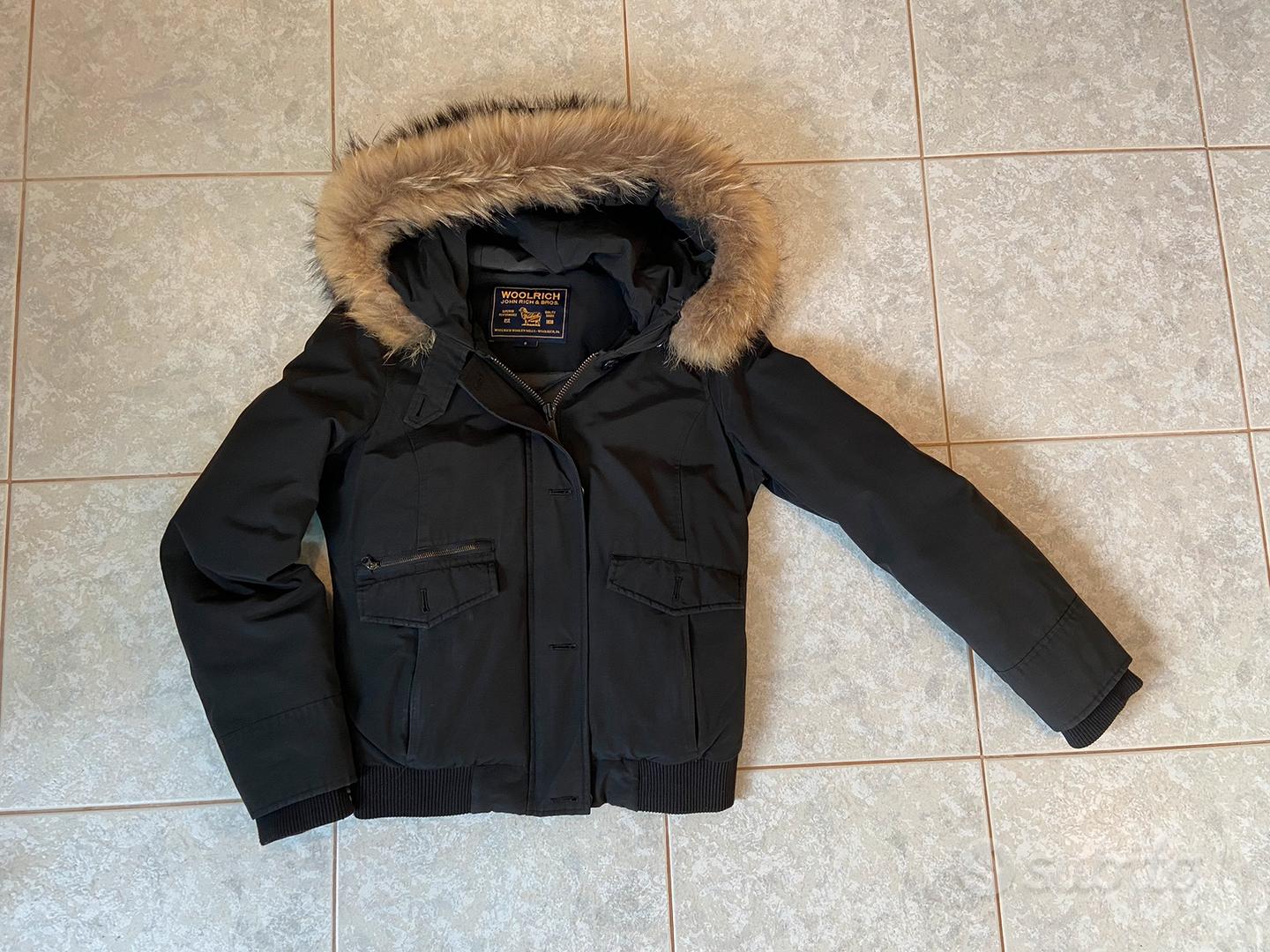 Giacca corta Woolrich nera S da donna Abbigliamento e Accessori