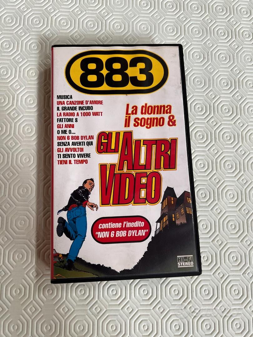 VHS 883 La donna il sogno e gli altri video Musica e Film In vendita