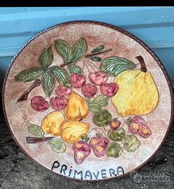 Piatti 4 stagione in ceramica