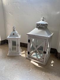 Lanterne decorative bianche