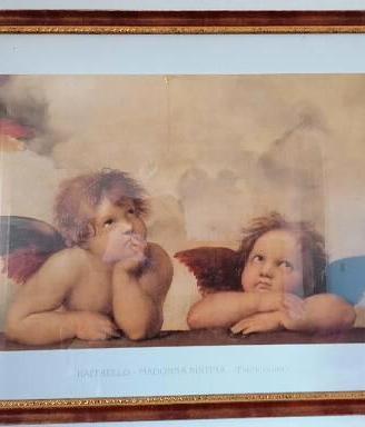 Stampa dipinto Madonna Sistina