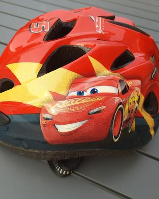 Casco bicicletta bambino cars