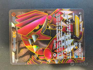 Pokemon groudon ex 106/108 in italiano 