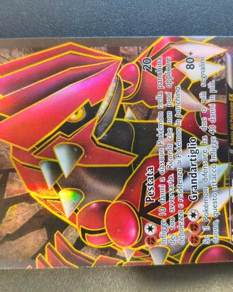 Pokemon groudon ex 106/108 in italiano 