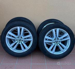 Gomme invernali 255 50 R20 + cerchi Audi Q7