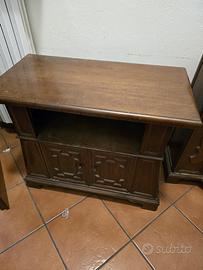 Mobile porta TV in legno massello