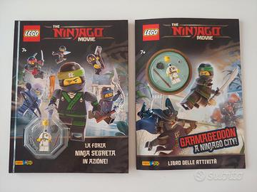 2 Libri per Bambini Lego “The Ninjago Movie” NUOVI