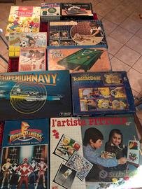 Lotto 11 giochi per bambini anni '80