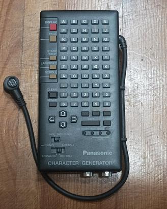 Panasonic VW-CG1E titolatrice per videocamere