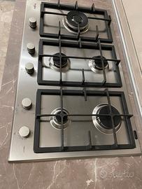 Piano Cottura A Gas Whirlpool 86cm - 5 Fuochi Con Fiamma Multi Livello | Inox, Comandi Frontali - Foto 2