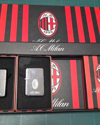 Coppia accendini A.C. Milan non ufficiali
