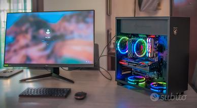 PC PRO GAMING 2K COMPLETO DI MONITOR 2K ULTRAGEAR