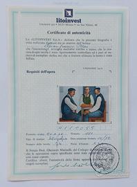 Litografia Gianfranco Mai