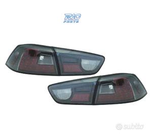 FANALI A LED MITSUBISHI LANCER 08- LED FONDO CROMA