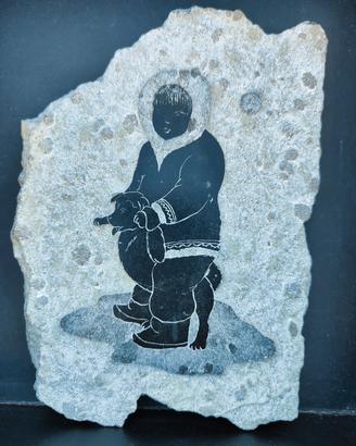 Scultura in pietra ollare Inuit Canada