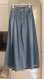 Jeans gamba ampia 