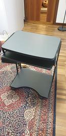 Postazione PC con ruote