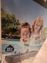 Piscina avenli 4 x2,07x1.22 + robot +clorinatore