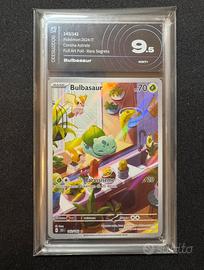 Bulbasaur Corona Astrale ita 9.5 Mint+ AIGrading