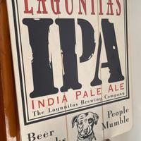 Lagunitas IPA - Insegna in legno