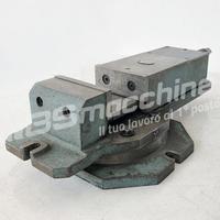 Morsa a macchina con base girevole usata fresa