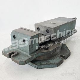 Morsa a macchina con base girevole usata fresa