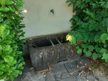 Vasca abbeveratoio pietra per fontana