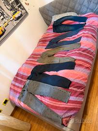 Set 5 paia di pantaloni ragazzo 7-11 anni