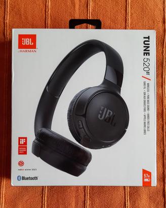 JBL Tune 520 BT Cuffie Bluetooth *NUOVE 57h Microf