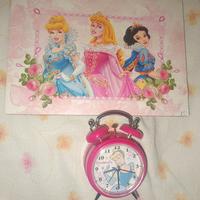 Quadretto più sveglia principesse Disney