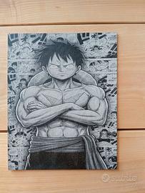 Quadretto Luffy One Piece Manga