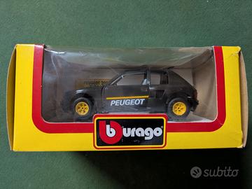 BURAGO VINTAGE PEUGEOT 205 TURBO NUOVO
