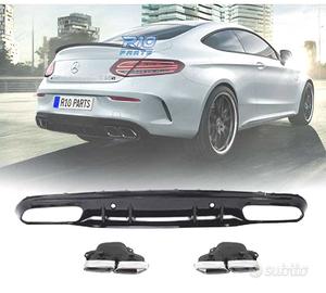 DIFFUSORE MERCEDES CLASSE C C205 COUPE AMG 14-18 L