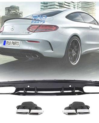 DIFFUSORE MERCEDES CLASSE C C205 COUPE AMG 14-18 L