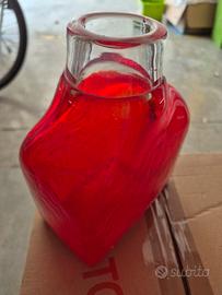 Vaso in vetro soffiato