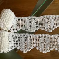 Merletto vintage Italiano eseguito a mano