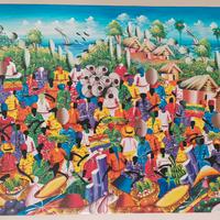 Dipinto importato dai Caraibi (100 cm x 75 cm) 