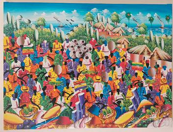 Dipinto importato dai Caraibi (100 cm x 75 cm) 