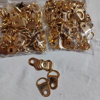 ganci per pellame dorati 