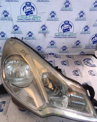 CITROEN C3 2010 FARO ANTERIORE SX/DX