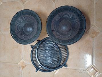 Coppia woofer 200 watt 30 cm 12' pollici 4 Ohm
