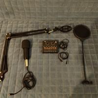 microfono 🎤 per gaming e streaming