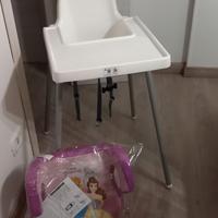 2 seggioloni Ikea e un seggiolino