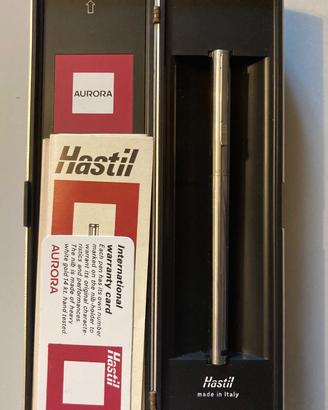 Aurora Hastil Ecosteel Vintage 14K/White Gold Nib