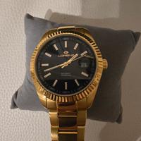 Lorenz Ginevra Automatico Acciaio Gold