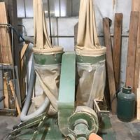 Levigatrice e aspira segatura