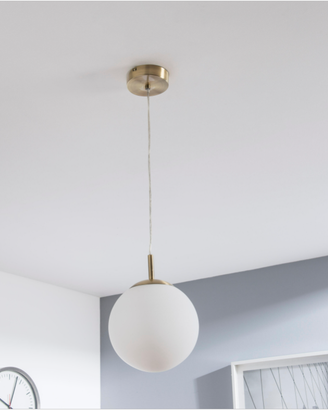 Lampadario Celestine Vetro Brass D25 60W E27 Usato