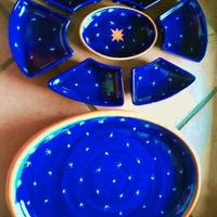 Grande piatto antipastiera ceramica vietrese 10 pe