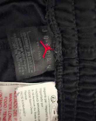 pantalone originale jordan e tuta originale milan 