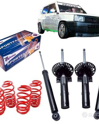 4 Ammortizzatori Sportivi FIAT PANDA 141A dal 1986